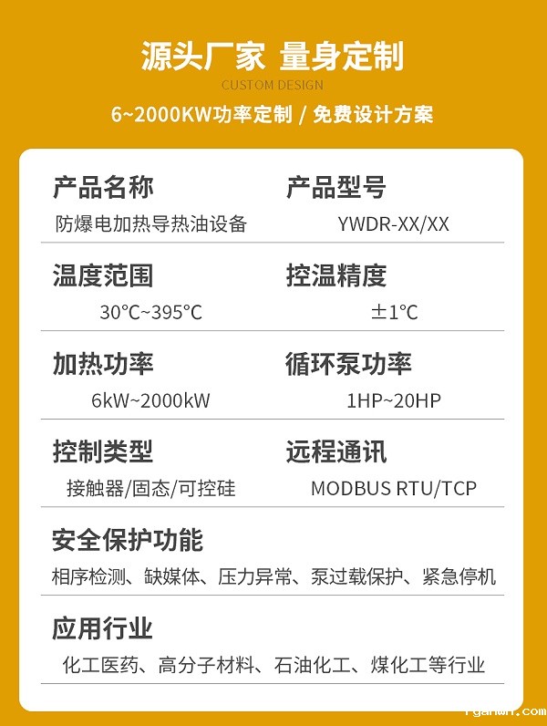 电加热防爆导热油设备