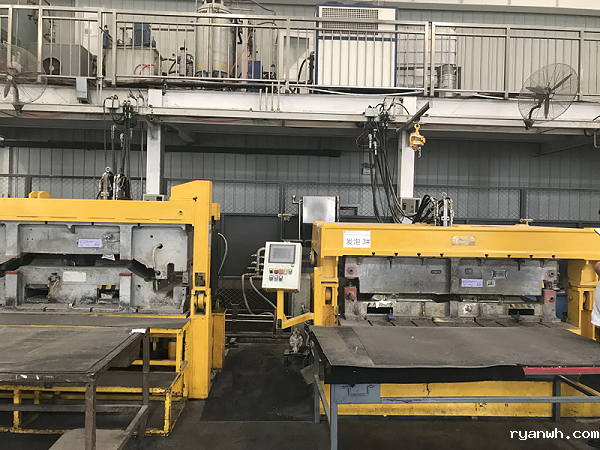 发泡模阶段控温