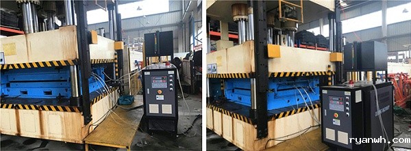 隔热垫热压成型模温机