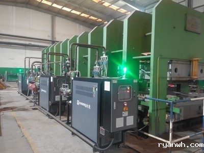 油温机在橡胶硫化机平板加热中的应用